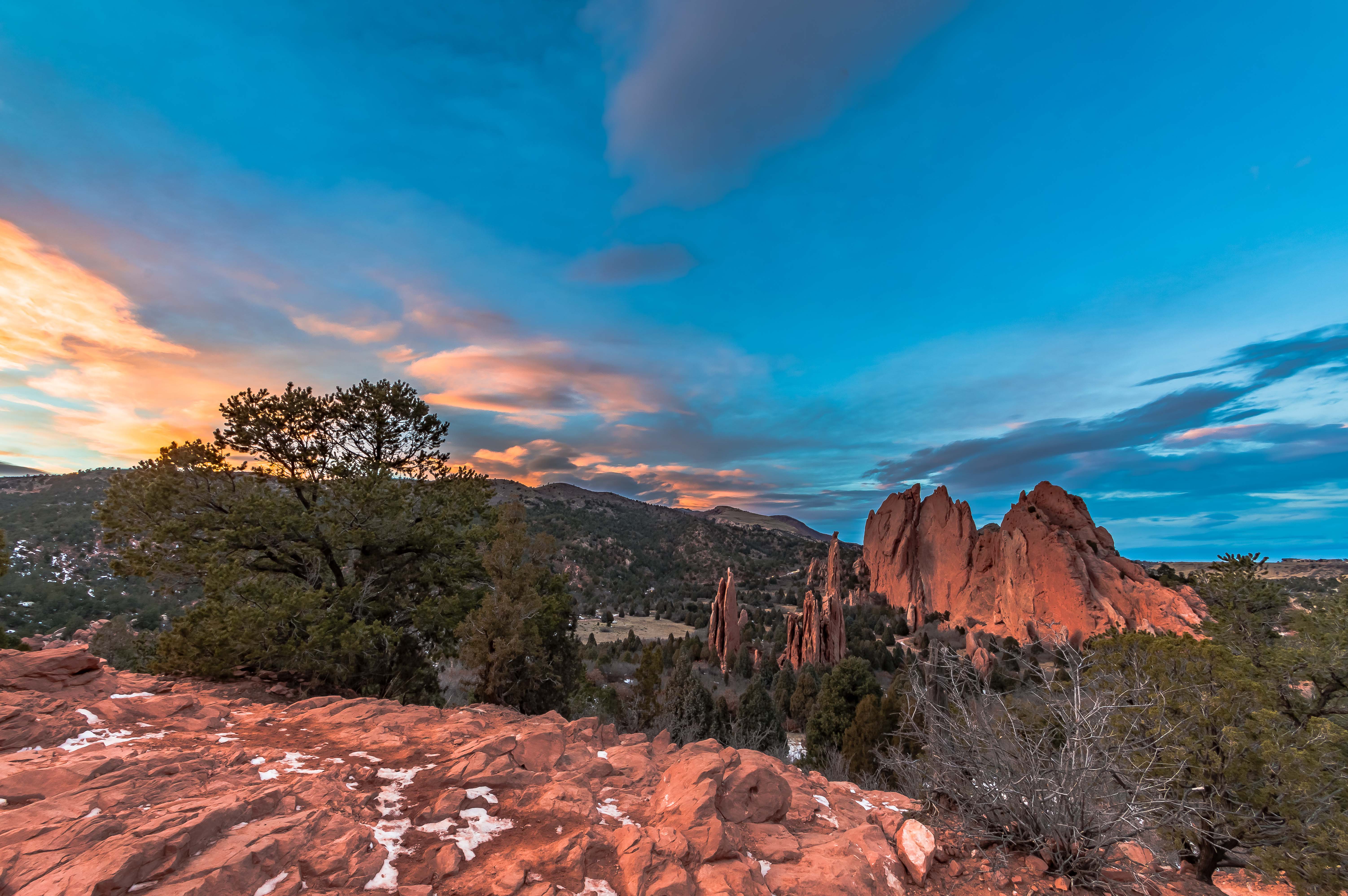 Garden of the Gods Sunset HDR | Shutterbug